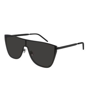 Saint Laurent New Wave Mask Sunglasses Black
